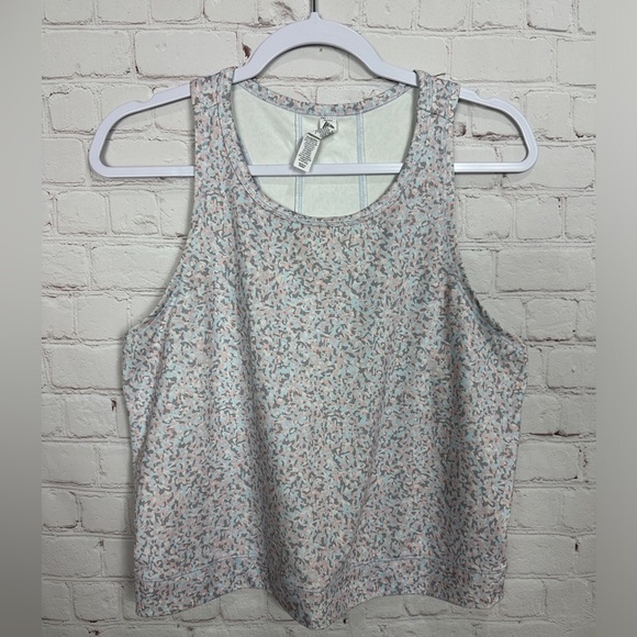 RBX Active Tank‎ Top Women's M Pastel pink blue gray, GUC - Picture 1 of 3
